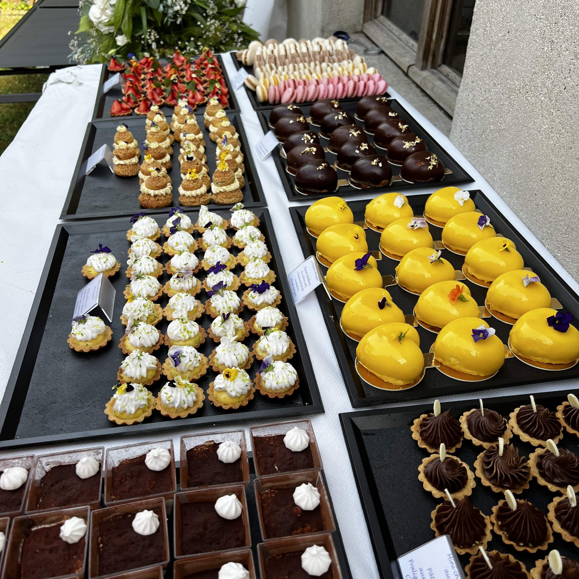 Buffet de migniardises